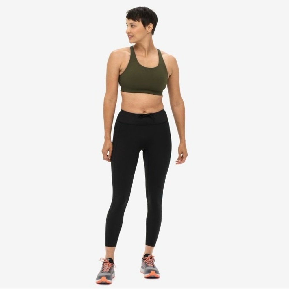 Patagonia Women's Shadowlite Mid-Impact Adjustable Bra Pine Needle Green XXL NEW - Picture 10 of 10